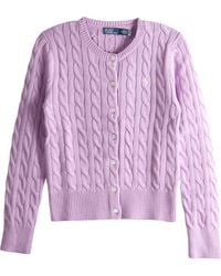 Polo Ralph Lauren - Long Sleeves Classic Cardigan - Lyst