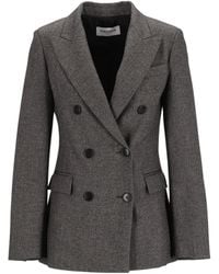 Al Duca d'Aosta - Double-Breasted Blazer - Lyst