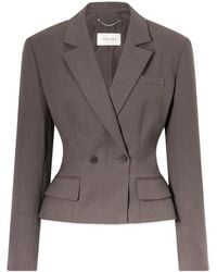 Magda Butrym - Fitted Double-Breasted Blazer - Lyst