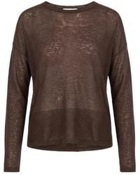 Closed - Fine-Knit Long-Sleeve Sweater - Lyst