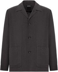 ZEGNA - Linen Patch-Pocket Jacket - Lyst