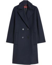 Max Mara - Oversized Wool Coat - Lyst