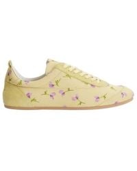 Jil Sander - Etage Printed Low-Top Sneakers - Lyst