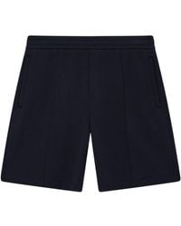 Emporio Armani - Logo Embroidered Track Shorts - Lyst