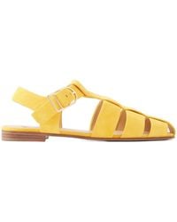 Gabriela Hearst - Buckle Flat Sandals - Lyst