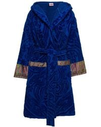 Etro - New Tradition Hooded Paisley-Print Bath Robe - Lyst