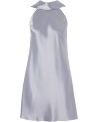 Galvan London - Halterneck Mini Dress - Lyst