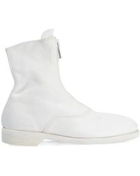 Guidi - Logo Short Boots - Lyst