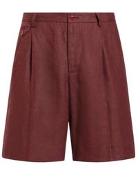 Dolce & Gabbana - Pleated Tailored Shorts - Lyst