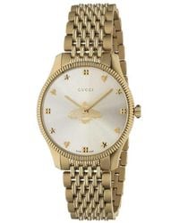 Gucci - G-Timeless Logo Watch - Lyst