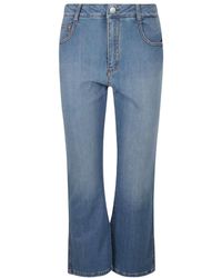 Ermanno Scervino - Logo-Patch Flared Denim Jeans - Lyst