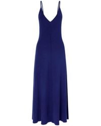 arch4 - Clarbeston Cotton, Silk And Cashmere-Blend Maxi Dress - Lyst