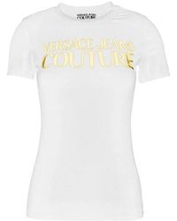 Versace Jeans Couture - Couture Logo Print T-Shirt - Lyst