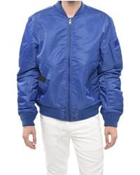 DIESEL - Long-Sleeved Zip-Up Jacket - Lyst