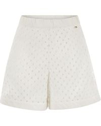 Herno - Geometric Pattern Shorts - Lyst