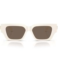 Versace - Medusa-Detail Square-Frame Sunglasses - Lyst