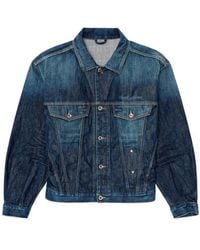 DIESEL - D-Denver-Cl Trucker Denim Jacket - Lyst