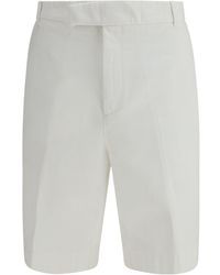 Thom Browne - Buttoned Chino Shorts - Lyst