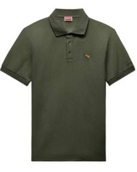 KENZO - Jumping Tiger' Embroidered Slim Polo - Lyst