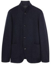 Loro Piana - Button-Up Suede-Cashmere Jacket - Lyst