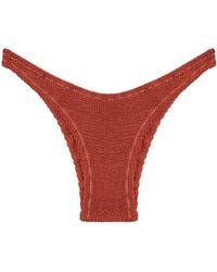 Reina Olga - Ginny Ruched Bikini Bottoms - Lyst