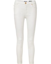 Balmain - High-Rise Skinny Jeans - Lyst