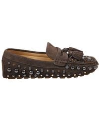Strategia - R51 Studded Tassel Flat Shoes - Lyst