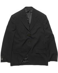 Acne Studios - Relaxed Fit Button-Up Blazer - Lyst