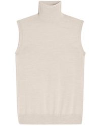 Sportmax - Turtleneck Sleeveless Jumper - Lyst