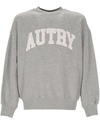 Autry - Logo Detailed Crewneck Sweatshirt - Lyst