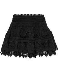 AllSaints - Short A-Line Skirt - Lyst
