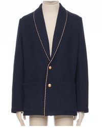 Valentino - Collared Long-Sleeved Knit Sweater - Lyst