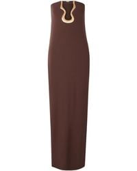 Cult Gaia - Stretch-Crepe Maxi Dress - Lyst
