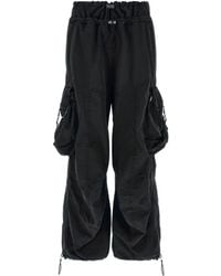 The Attico - The Oversized Parachute Cargo Pants - Lyst