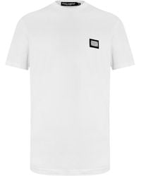 Dolce & Gabbana - Dg Plate Tee Sn00 - Lyst