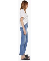 パンツ MOTHER SNACKS HW DOUBLE STACK ANKLE 24 Mother Snacks! High Waisted Double Stack Ankle Snap, Crackle