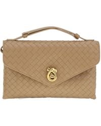 Bottega Veneta - Knot Lock Shoulder Bag - Lyst