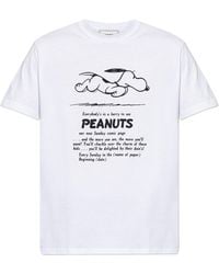 Iceberg - Peanuts Printed Crewneck T-Shirt - Lyst