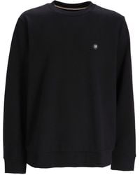 BOSS - Boss Logo Plaque Crewneck Sweatshirt - Lyst