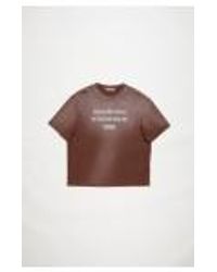 Acne Studios - Logo Printed Crewneck T-Shirt - Lyst