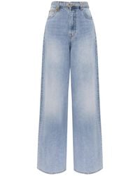 Zimmermann - Indra Wide-Leg Jeans - Lyst
