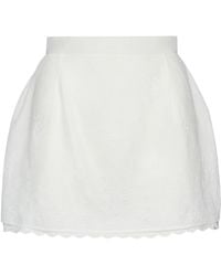 Magda Butrym - Embroidered Mini Skirt - Lyst