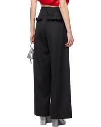 Simone Rocha - Furry Welt Pocket Casual Pants - Lyst