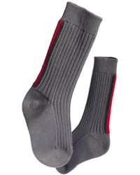 Gucci - Children's Rib Wool Socks With Web - Lyst