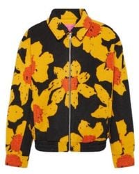 The Elder Statesman - Senna Wool And Cashmere Bomber Jacket - Lyst