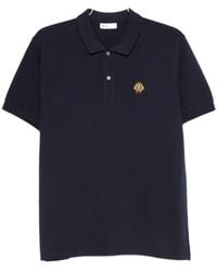 Bally - Logo Embroidered Short Sleeved Polo Shirt - Lyst