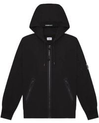 C.P. Company - Zipped Drawstring Hoodie - Lyst