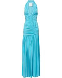 Christopher Esber - Orion Ruched Jersey Maxi Dress - Lyst