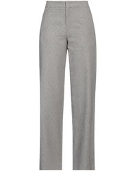 Isabel Marant - High-Waist Zip Straight-Leg Pants - Lyst