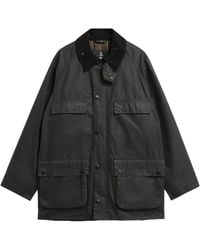 Barbour - Buttoned Heritage Jacket - Lyst